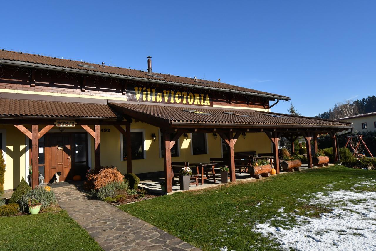 Villa Victoria Penzion Liptovský Ján Eksteriør bilde